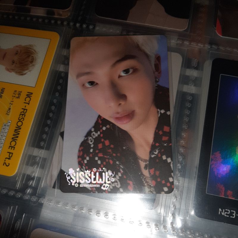 Photocard Namjoon Map Of The Soul : Persona 4