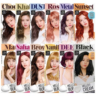 MISE EN SCENE HELLO BUBBLE FOAM  COLOR PEWARNA RAMBUT  CAT  