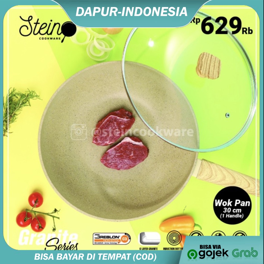 Stein Cookware Wok Pan 30cm