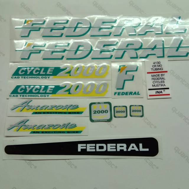 stiker federal amazone