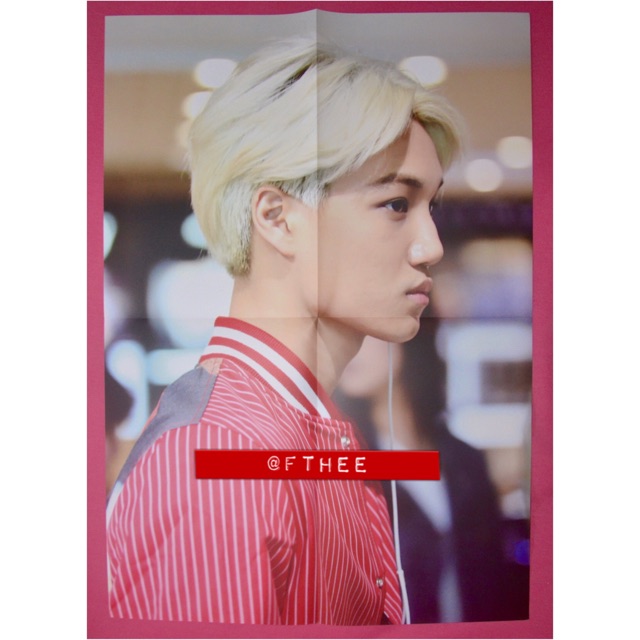 EXO KAI & D.O POSTER [ORI From Fansite]