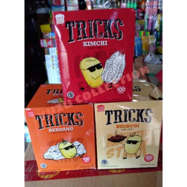 

TRICKS SNACK KENTANG / TRICKS KENTANG 1BOX ISI 10PCS