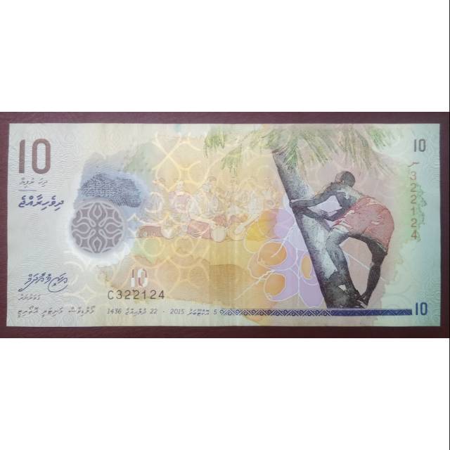 UANG ASING POLYMER MALDIVES