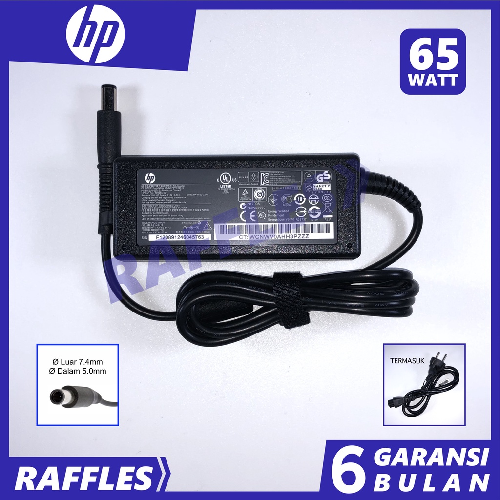 Adaptor Charger HP CQ20 CQ30 CQ35 CQ40 CQ41 CQ42 CQ43 CQ45