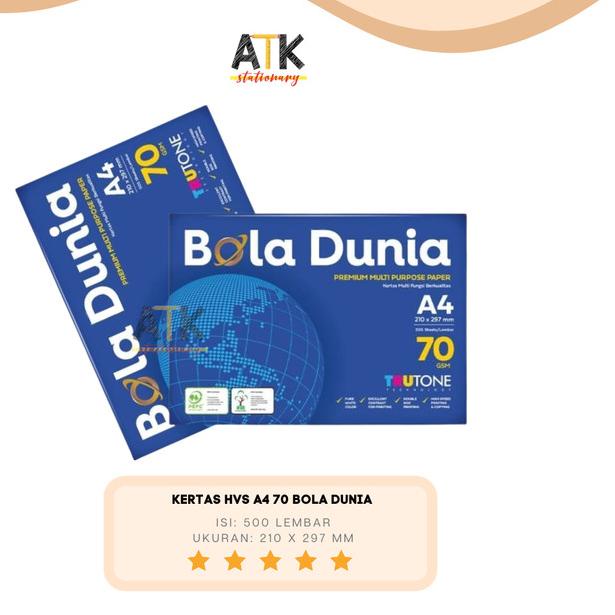 

➺ Kertas Photocopy A4 70GSM Bola Dunia ✩