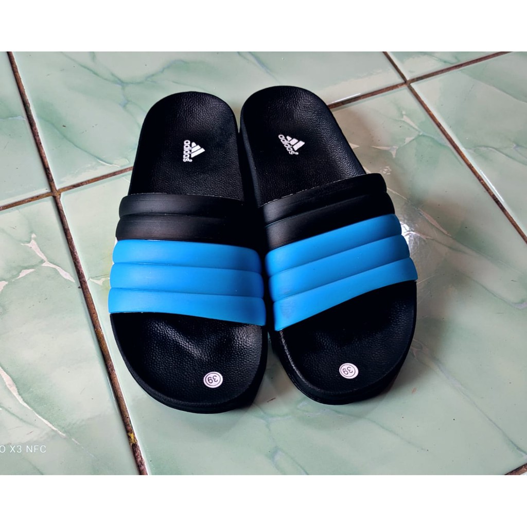 Sandal Slop Pria Garis Kode 09