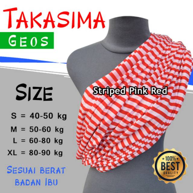 SALE Gendongan Kaos Geos Takasima gendongan bayi Gendongan geos Gendongan kaos GENDONGAN BAYI NYAMAN GENDONGAN BAYI BAHAN ADEM