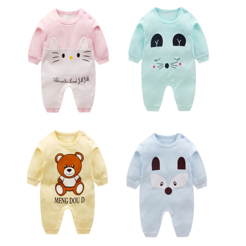 Baju Jumper bayi   /pakaian romper jumpsuit anak bahan halus kualitas premium