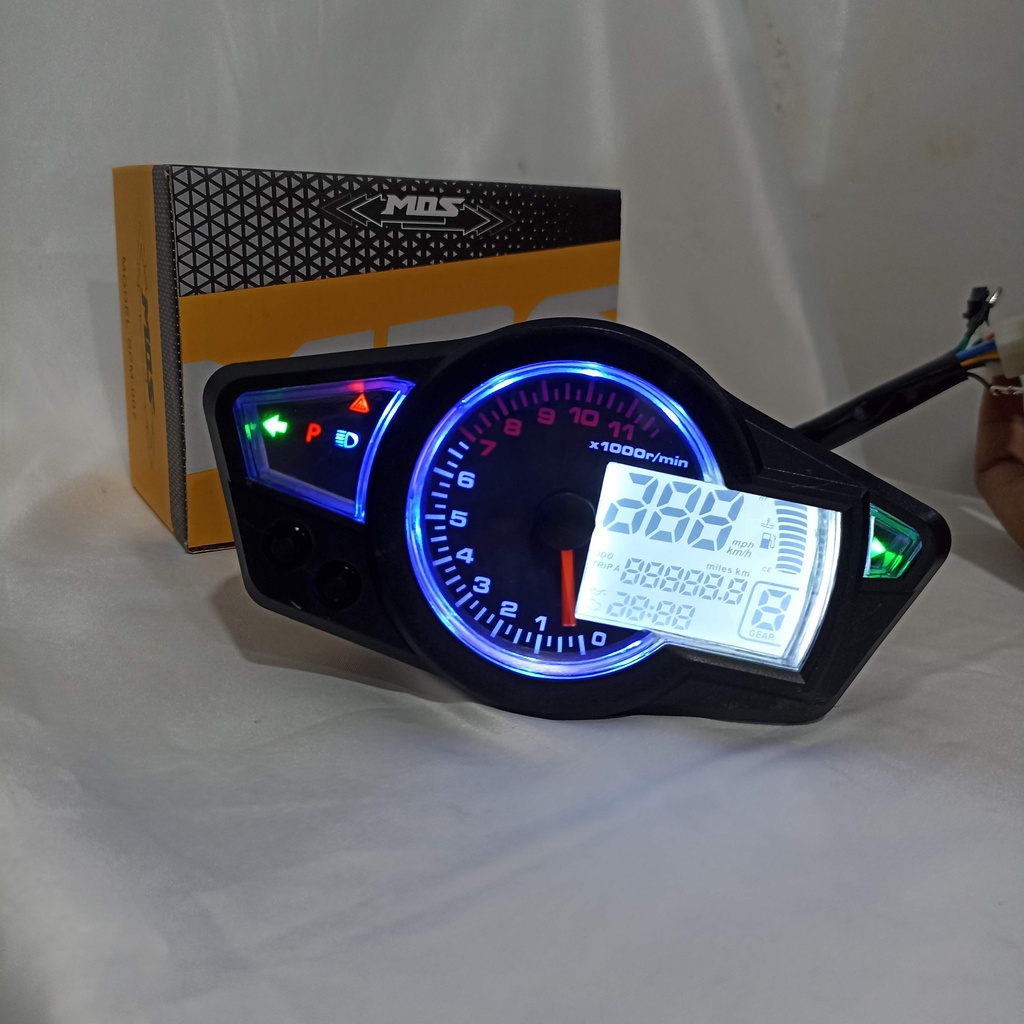 Jual SPEEDOMETER KOSO RX1N Spido RX 1 Digital Spidometer Custom