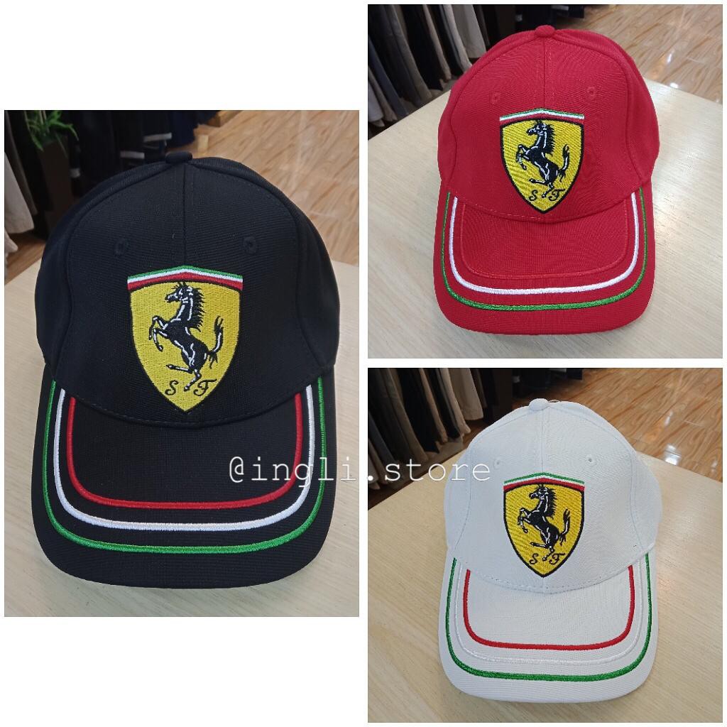 Topi Baseball Hat Import Ferrari Unisex TO023