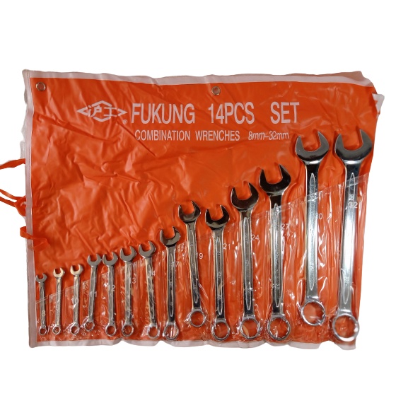 Kunci Ring Pas Set 14 Pcs FUKUNG