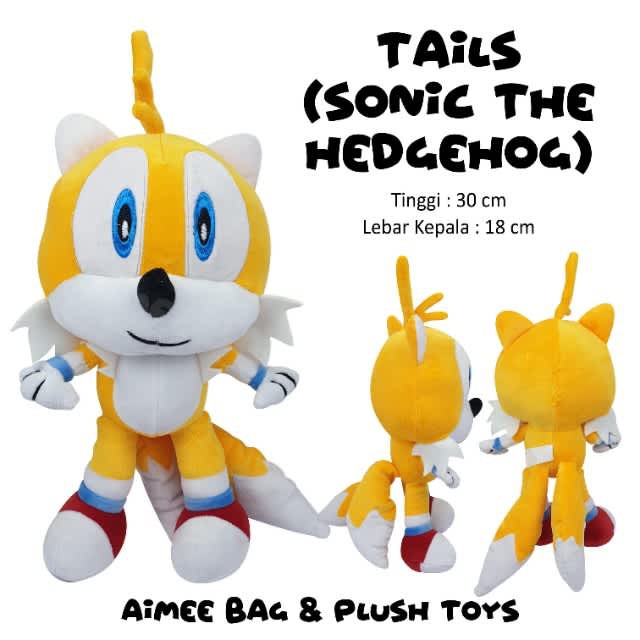 Boneka TAILS (Sonic The Hedgehog)