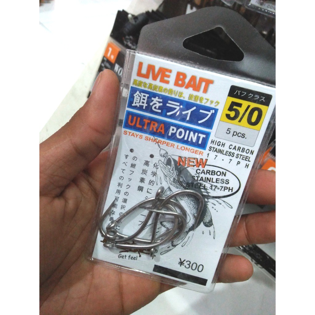 KAIL BLOOD LIVE BAI ULTRA POINT SIZE 5.0 KAIL BESAR KAIL
