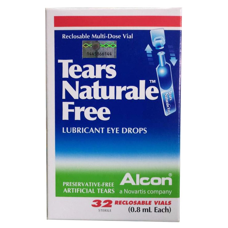 Alcon Tears Naturale Free Lubricant Eye Drops 32 Vial Obat Tetes Mata Shopee Indonesia