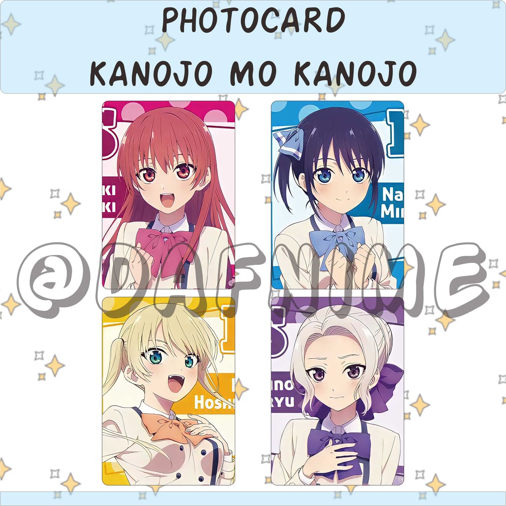 KANOJO MO KANOJO PHOTOCARD ANIME