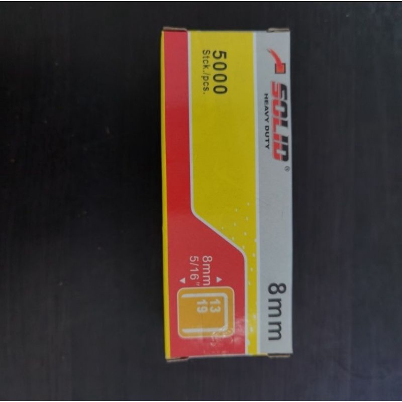 

Isi staples tembak Gun Tacker Solid 8 mm