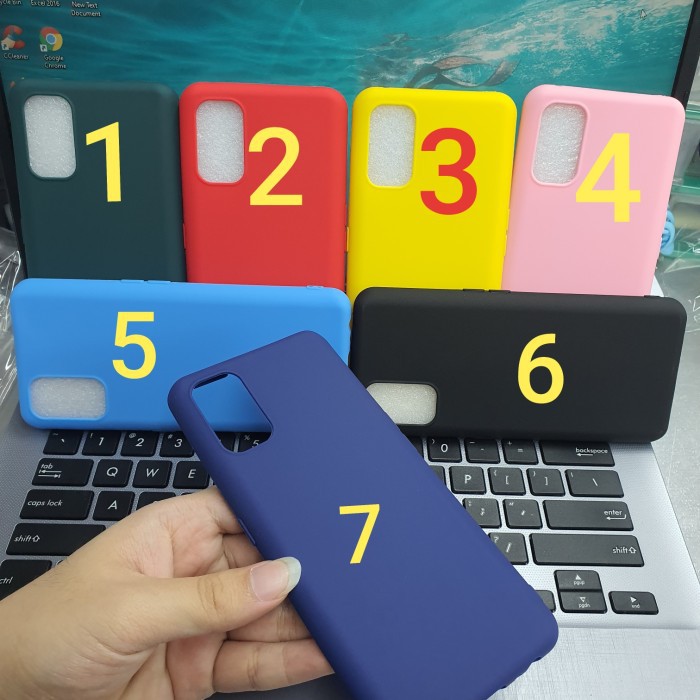 NEW OPPO RENO 4/RENO 4 PRO/REALME 7/REALME 7 PRO CASE SOFTCASE SILICONE TPU CANDY LIQUID