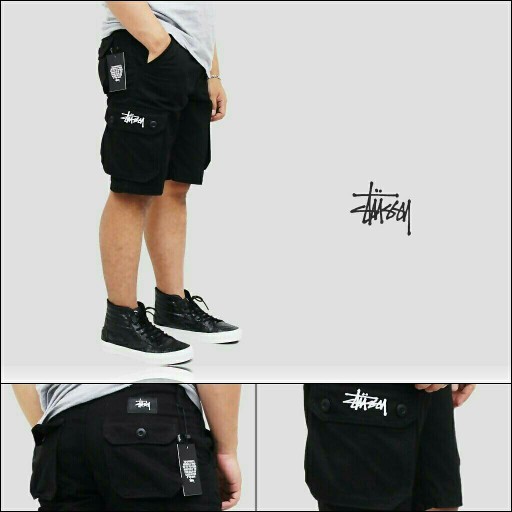 celana cargo pendek stussy premium Celana Jeans Y9W3