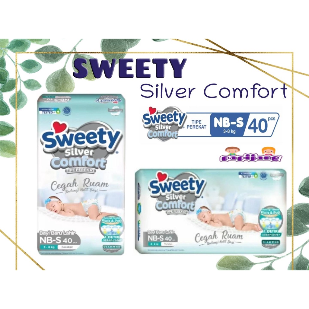 Sweety Silver Comfort Tipe Perekat NB-S40 / NB-S 40 / NBS40