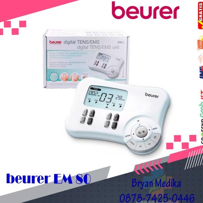 beurer em 80 - digital tens ems massage em-80 garansi resmi 5 tahun