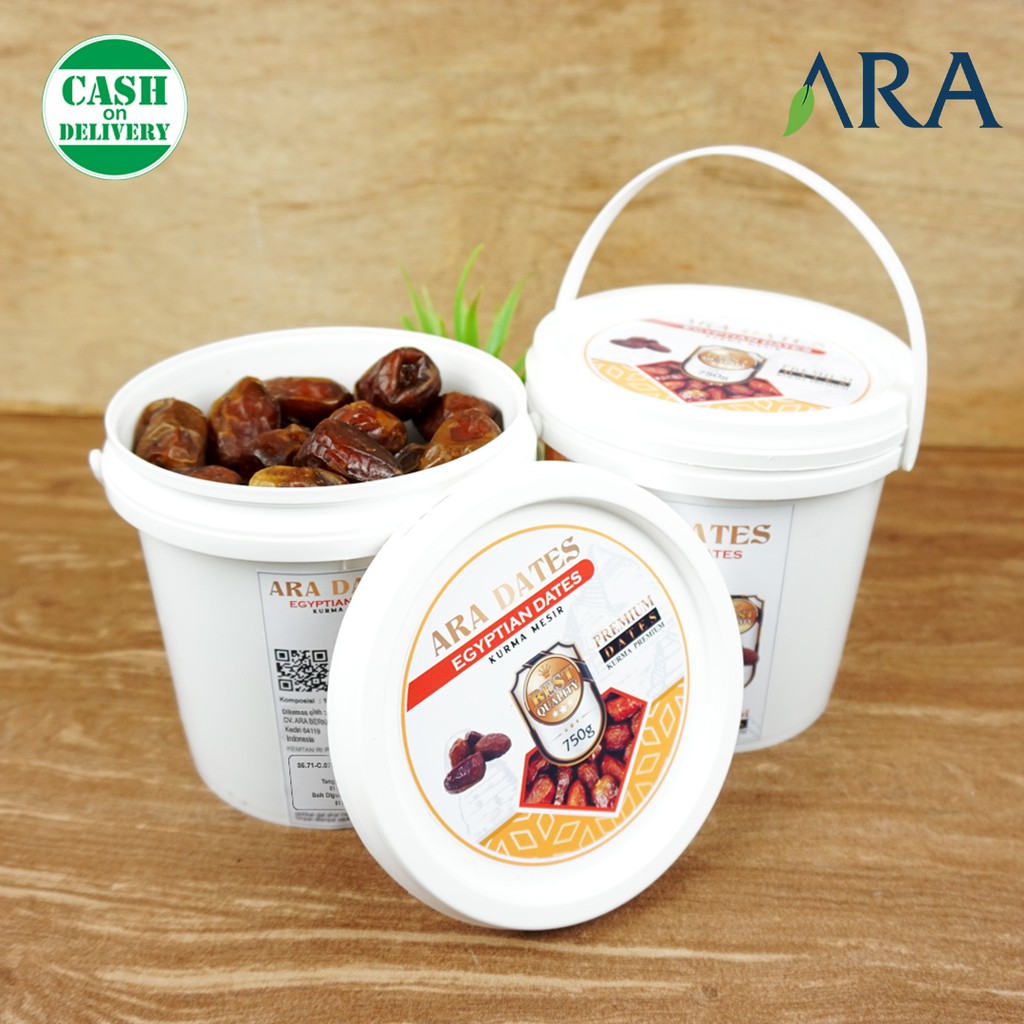 Kurma Mesir 750gr Original KEMTAN Kurma Murah Ember