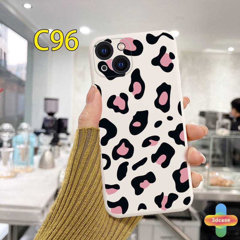 Casing Soft TPU Case Compatible For IPhone 7 Plus 11 6 6S 8 Plus XR 11 12 13 PRO MAX 11 12 13 mini X XS MAX Se 2020 6SPlus 7Plus 6Plus 8Plus XSMAX A54 A15 A16 A9 A5 A7 A5S Y12 Y20 Fashion Leopard Print Camera Lens Protection Case