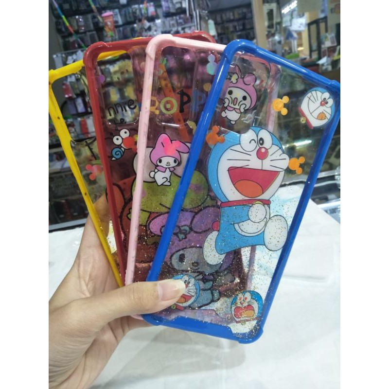 CASE GLITTER KARTUN KOMBINASI VIVO Y20/Y20s/Y12s