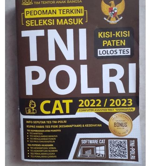 

Big Sale BUKU PEDOMAN TERKINI SELEKSI MASUK TNI-POLRI 2022-2023 .