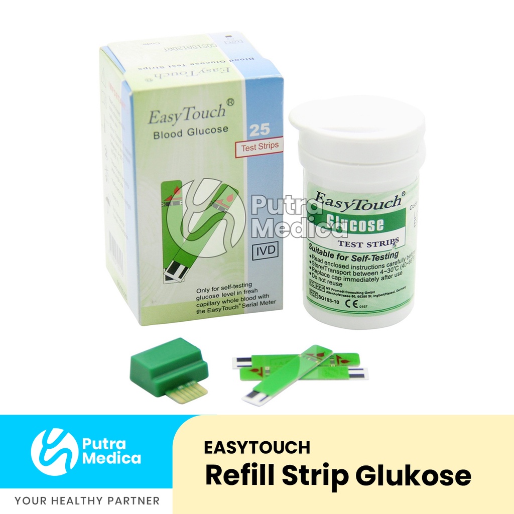 EasyTouch Strip 3in1 Gula Darah, Kolesterol dan Asam Urat / Refill Stik Easy Touch