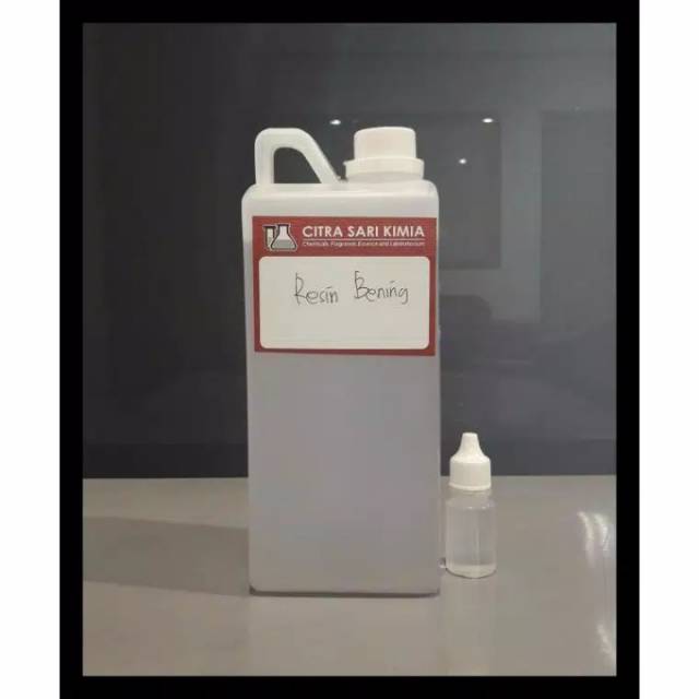 Resin bening + katalis