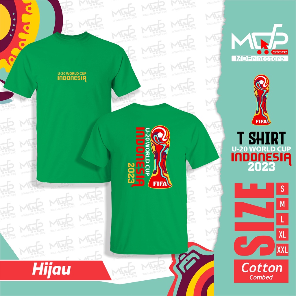 KAOS PIALA DUNIA U20 F TSHIRT WORLD CUP U20 BAJU BOLA MDPRINTSTORE