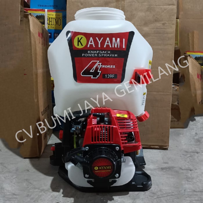 MESIN SEMPROT HAMA / KNAPSACK POWER SPRAYER KAYAMI 930 4 TAK