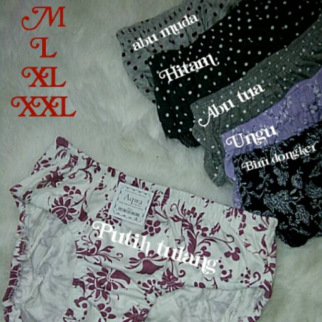 Celana dalam wanita katun adem Cd pakaian dalam