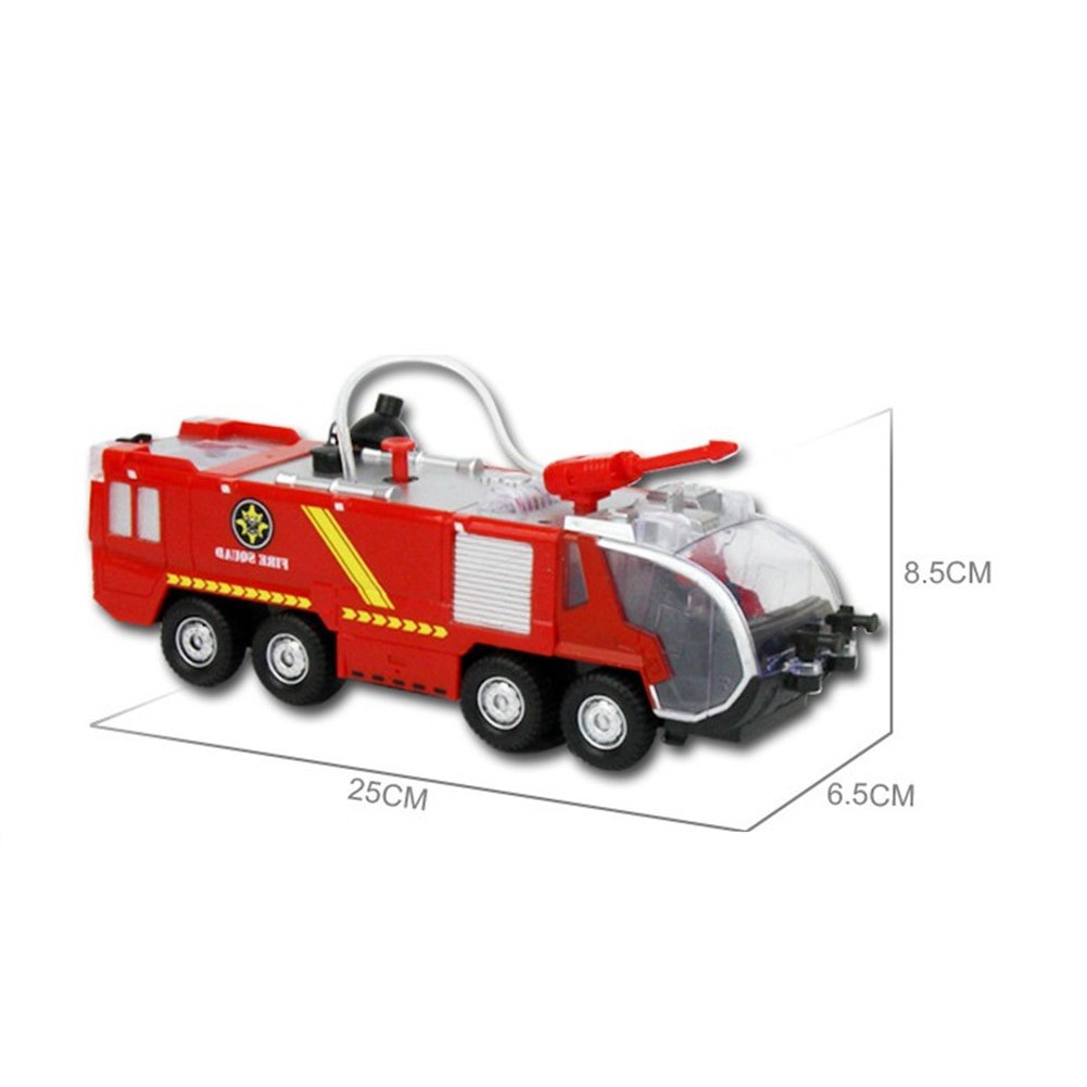 Mainan Anak Mobil Mobilan Pemadam Kebakaran Bump and Go Fire Squad Firemen Truck SY733