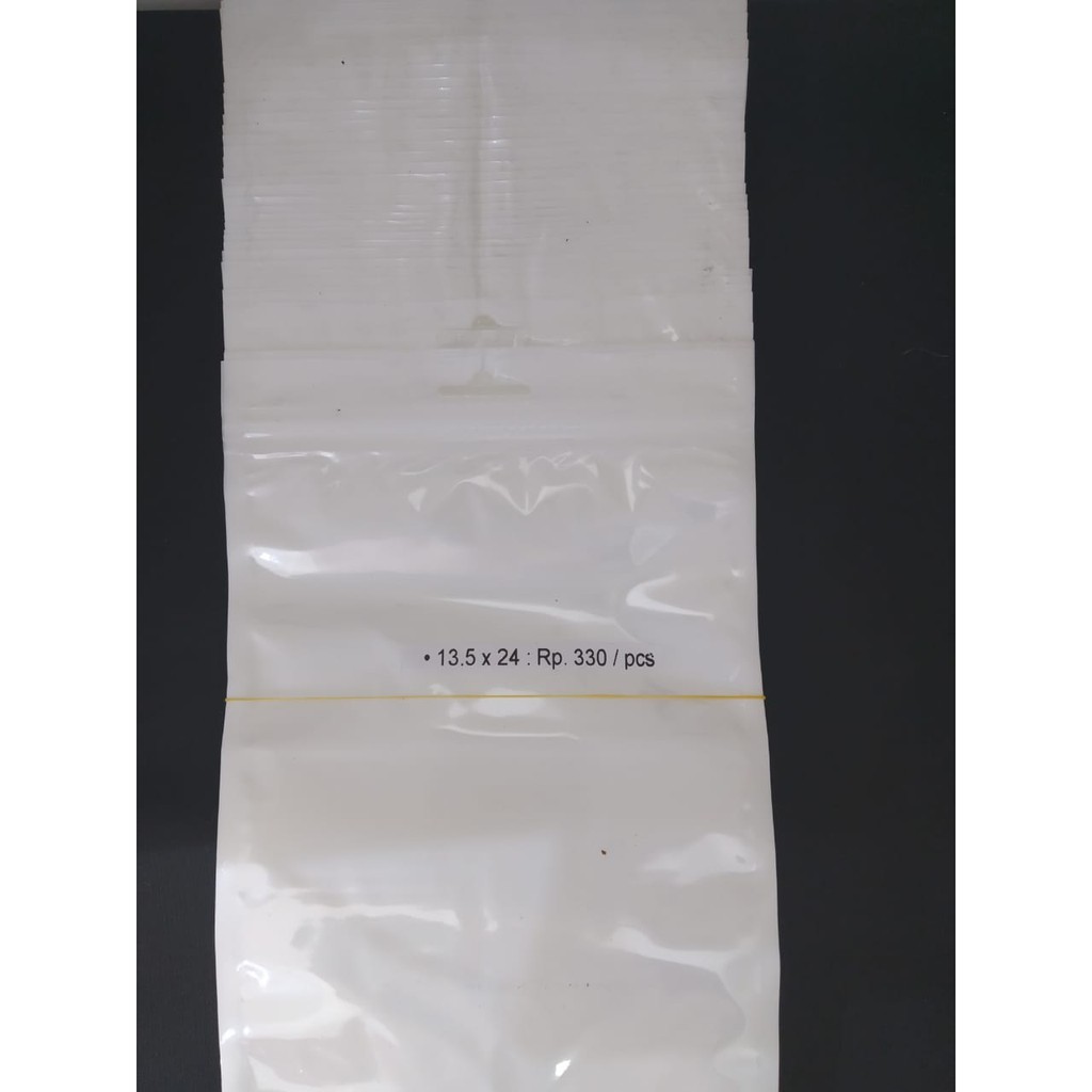 Jual Packing Plastik Klip Aksesoris Ziplock Zipper Zip Lock 135x24 Cm Shopee Indonesia 4746