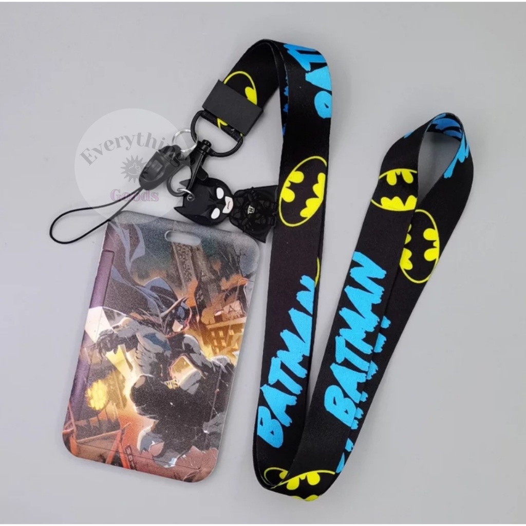 

Everything Goods - LYBH000004 Batman Lanyard & Badge Holder ID Card Name Tag