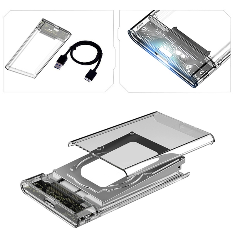 Vivi Casing Hardisk Eksternal Sata 2.5 &quot;Dengan Port USB 3.0