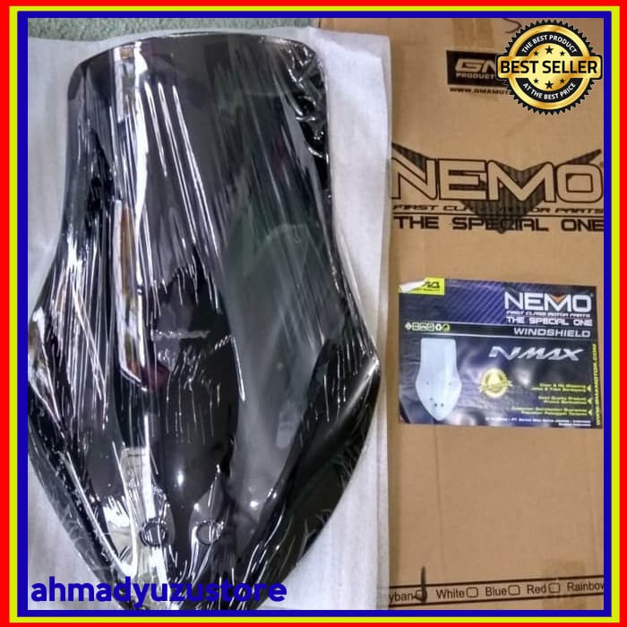WINDSHIELD NMAX NEMO / VISOR WINDSHIELD NMAX / AKSESORIS NMAX NEMO