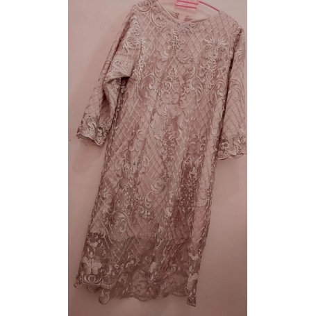 Kebaya rose gold