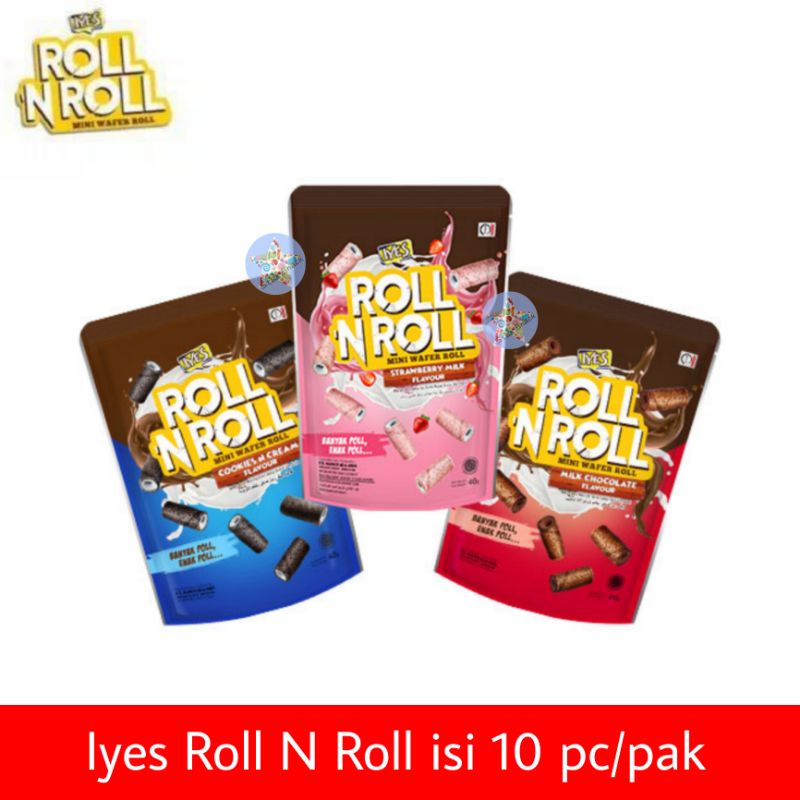 

Iyes Roll N Roll isi 10 pc/pak