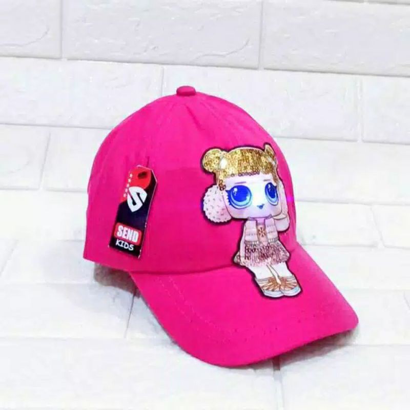 Topi anak led topi baseball Lol bisa dipakai 1-10tahun