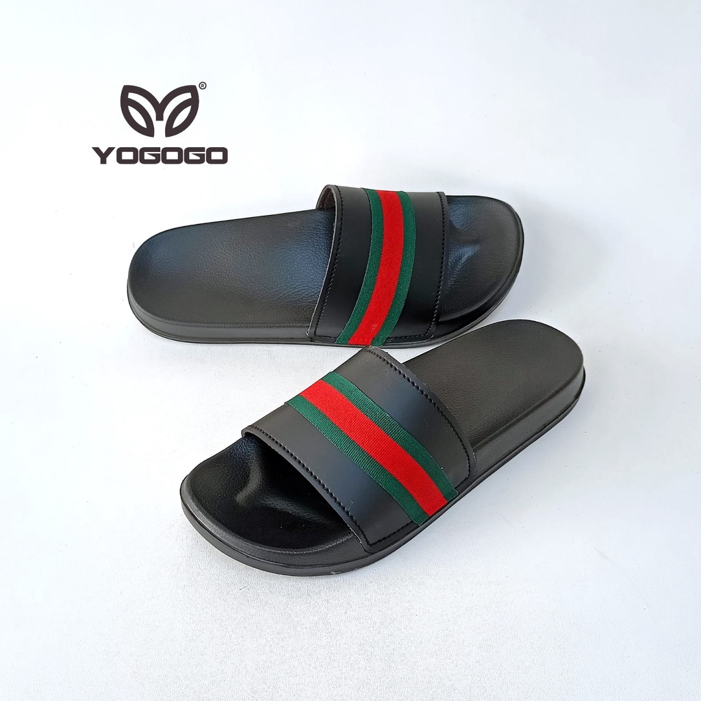 SendaLs Slide/Sandal Slop Urban Bahan Semi Leather Santai Nyaman Jalan NgemalL HangOut