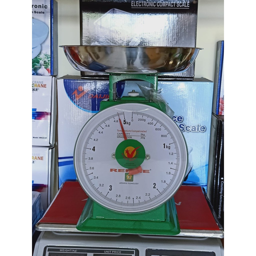 Timbangan duduk jarum RENHE 5kg Besar