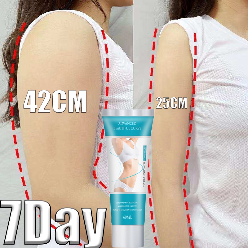 【ORIGINAL】Slimming Cream krim pelangsing pelembab Lembut dan melembapkan 60g pelangsing perut paha tipis lengan tipis pinggul kurus krim pelangsing tubuh