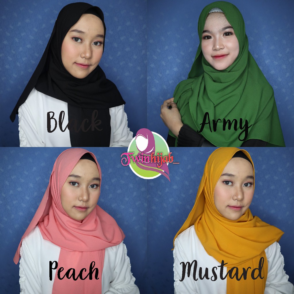 BIG SALE!! Pashmina Sabyan Diamond Italiano Premium 175x75 Grosir Hijab Cantik Kece Murah Diskon-1