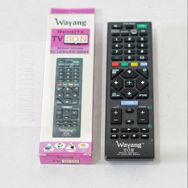 Remot TV Wayang Sony LCD LED