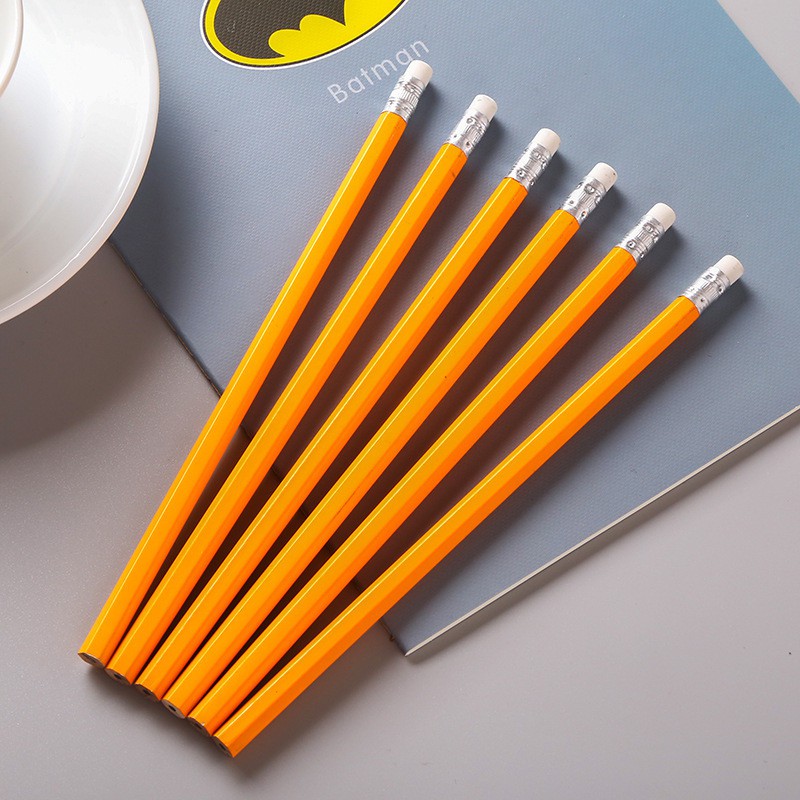 

INDORETAIL | 6 Pcs/set HB Pensil Baru Menulis Pensil Kayu Kecerdasan untuk Anak Hadiah Alat Tulis