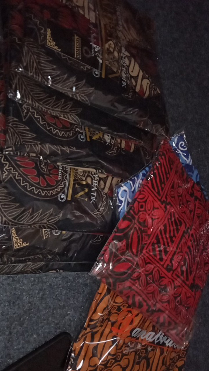 Kemeja Batik Pria Ppbtk07 Modern Lengan Panjang Casual Modis Trendy Masa Kini M L Xl Asli Pekalongan