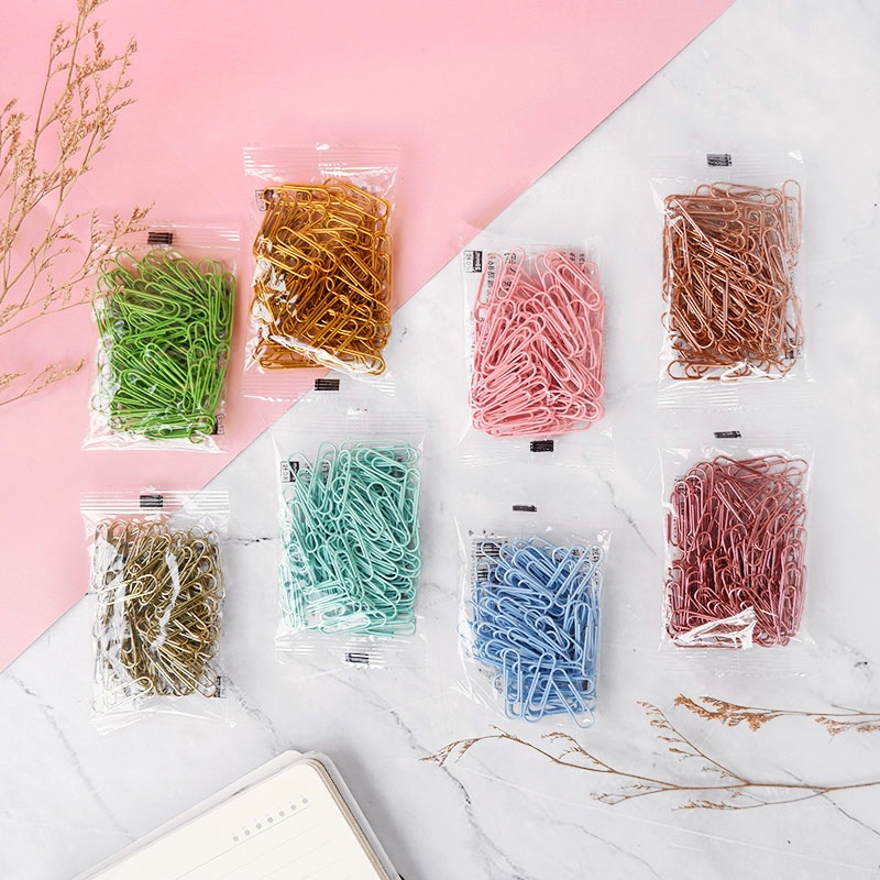 Panmomo Color Sprinkle Paper Clip Pack - Klip Kertas Warna