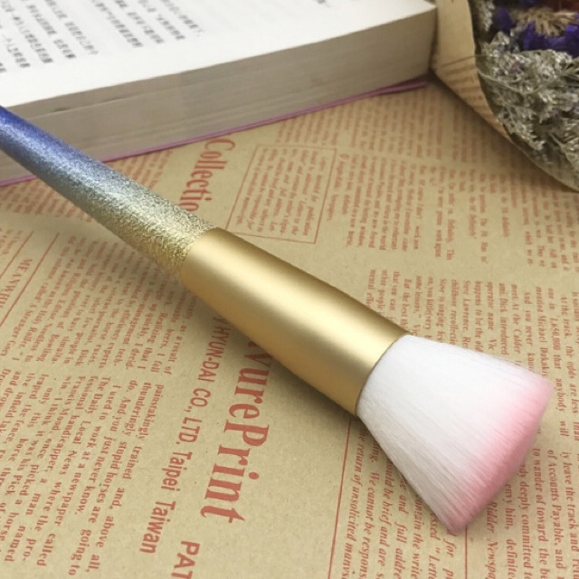 Unicorn Brush Make Up 10 in 1 - Multi-Color